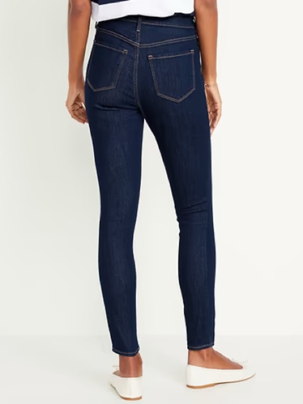 Old Navy High Rise Super Skinny Jeans - Size 14 Short - NWT!! blue 14S new plus - Picture 2 of 7